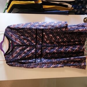 Xhilaration Multicolor Lace Dress